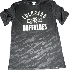 Colorado Buffalos Dry Fit Style T Shirt Black Men’s Sz Med NWOT!
